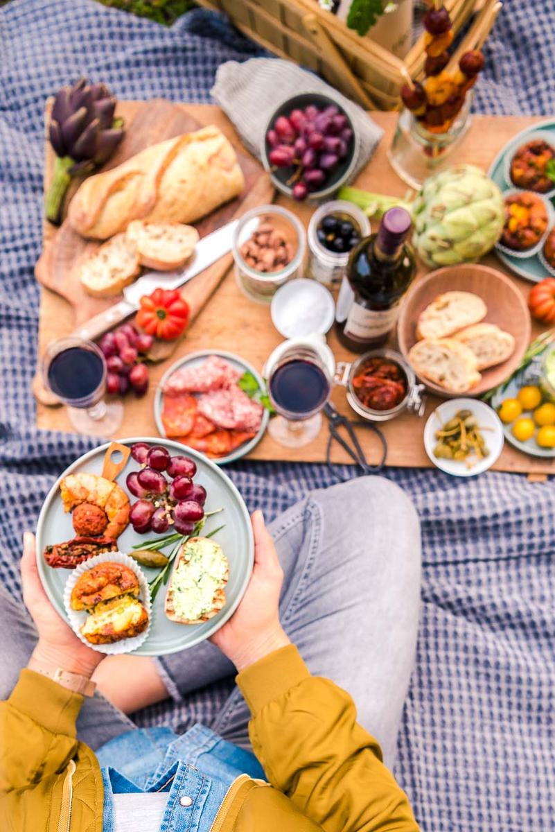 Rezeptbild: Tortilla Muffins und andere Picknick Tapas