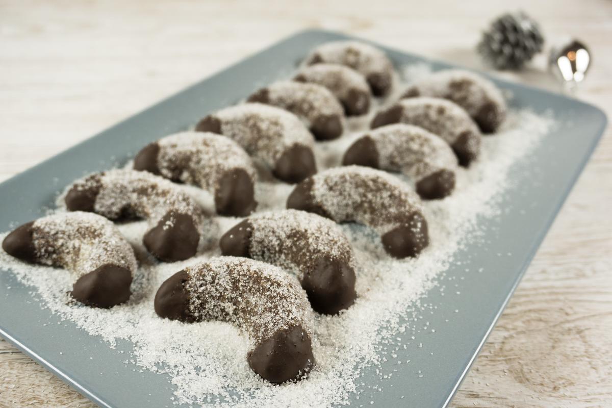 Rezeptbild: Extra schokoladige Schokoladen-Kipferl