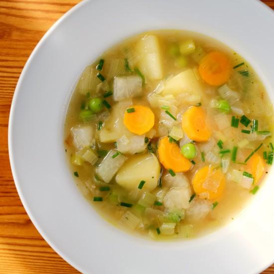 Rezeptbild: Kartoffel-Gemüse-Suppe