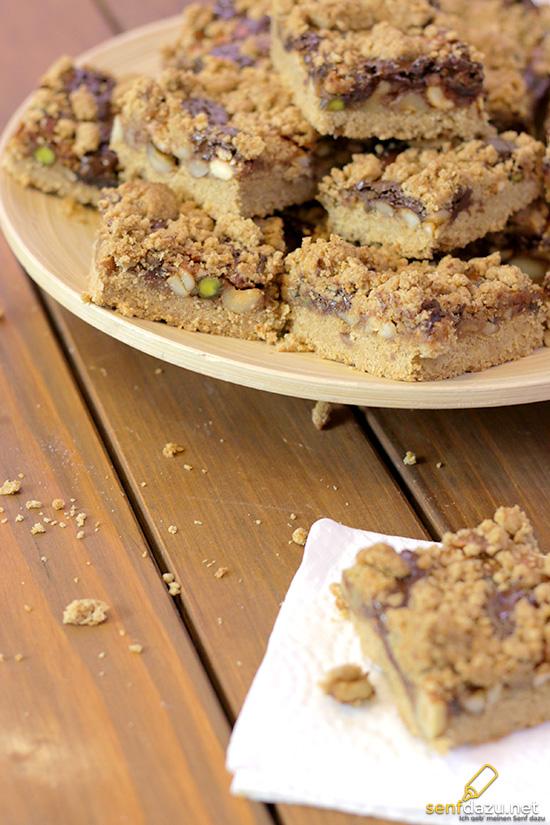 Rezeptbild: Nuss Dattel Kuchen