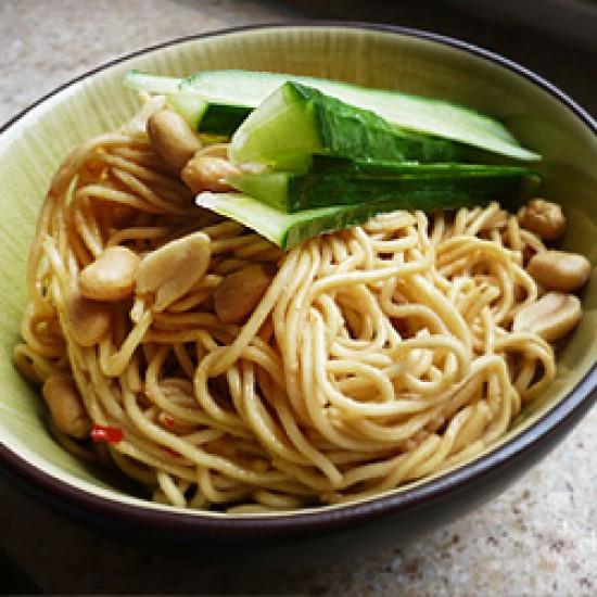 Rezeptbild: Kalte chinesische Sesamnudeln