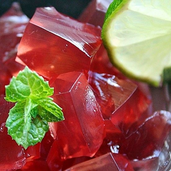 Rezeptbild: Hibiskus-Götterspeise