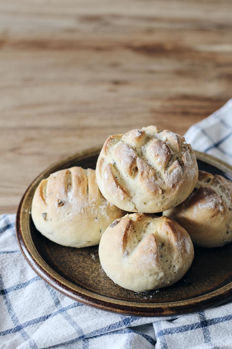 Rezeptbild: Kürbiskernbrötchen