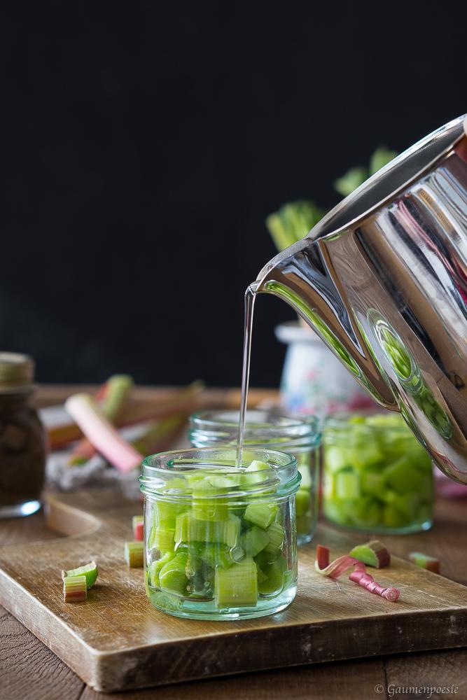 Rezeptbild: Natürlich konservierter Rhabarber