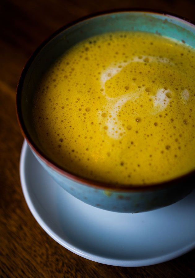 Rezeptbild: Golden Milk oder Kurkuma Latte macht Happy