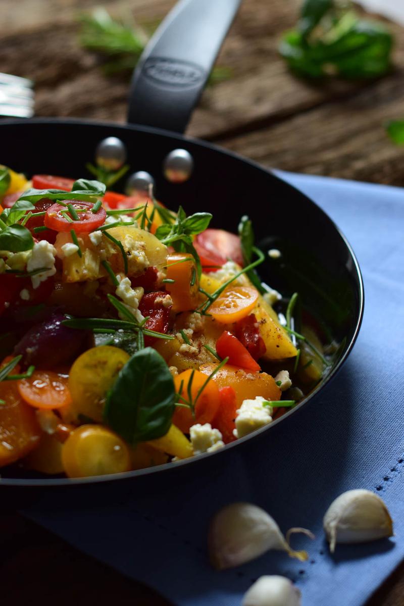 Rezeptbild: Ofengemüse mit  Feta 