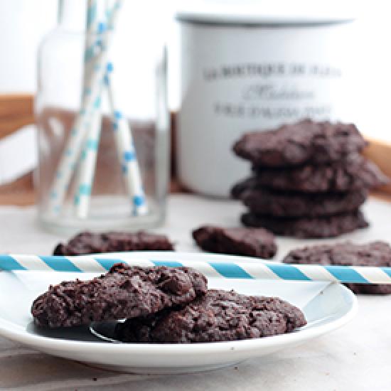 Rezeptbild: Double Chocolate Cookies