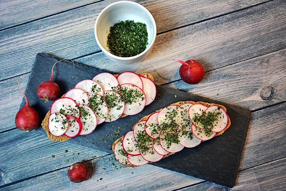 Rezeptbild: Selleriesalz selber machen