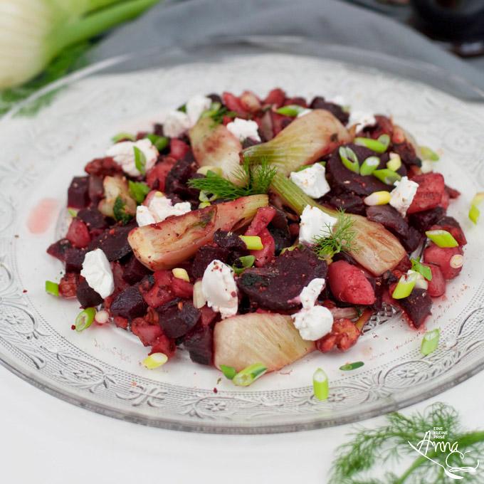 Rezeptbild: Fenchelsalat mit roter Bete