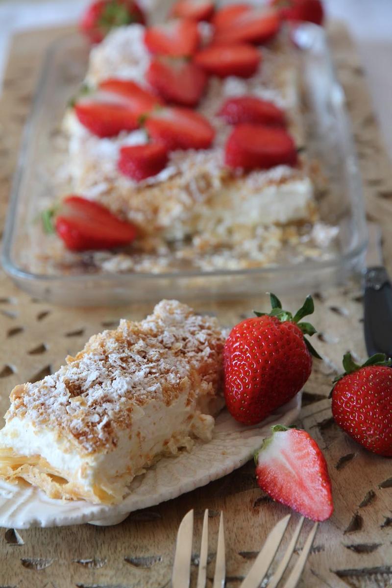 Rezeptbild: Shirini Napoleoni - persische Napoleonschnitte 