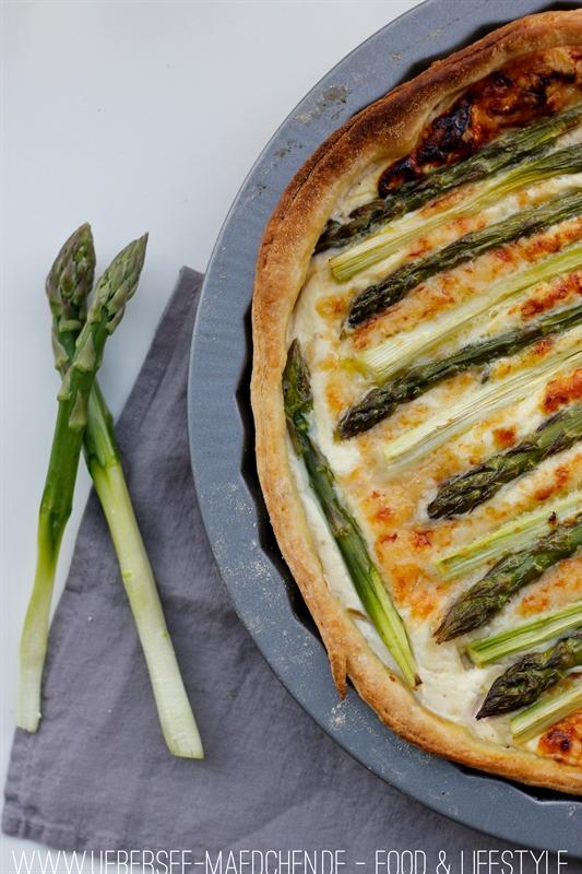 Rezeptbild: Grüne Spargeltarte mit Ricotta