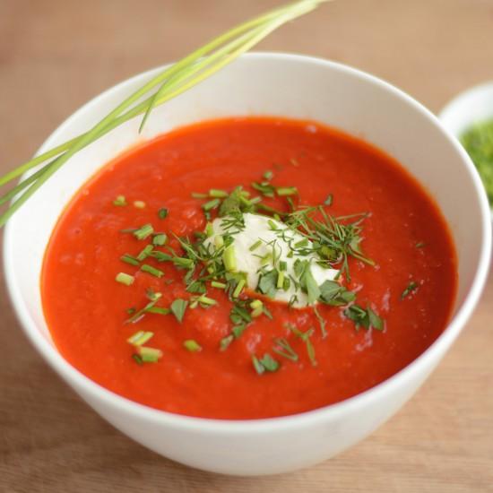 Rezeptbild: Tomatensuppe