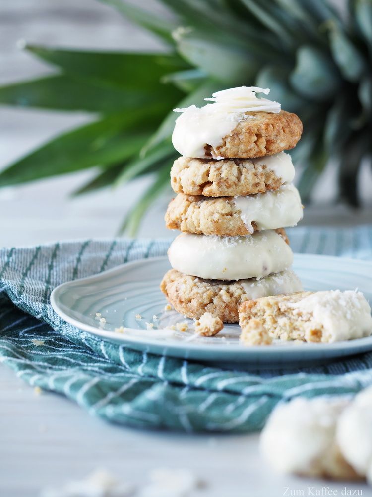 Rezeptbild: Pina Colada-Cookies