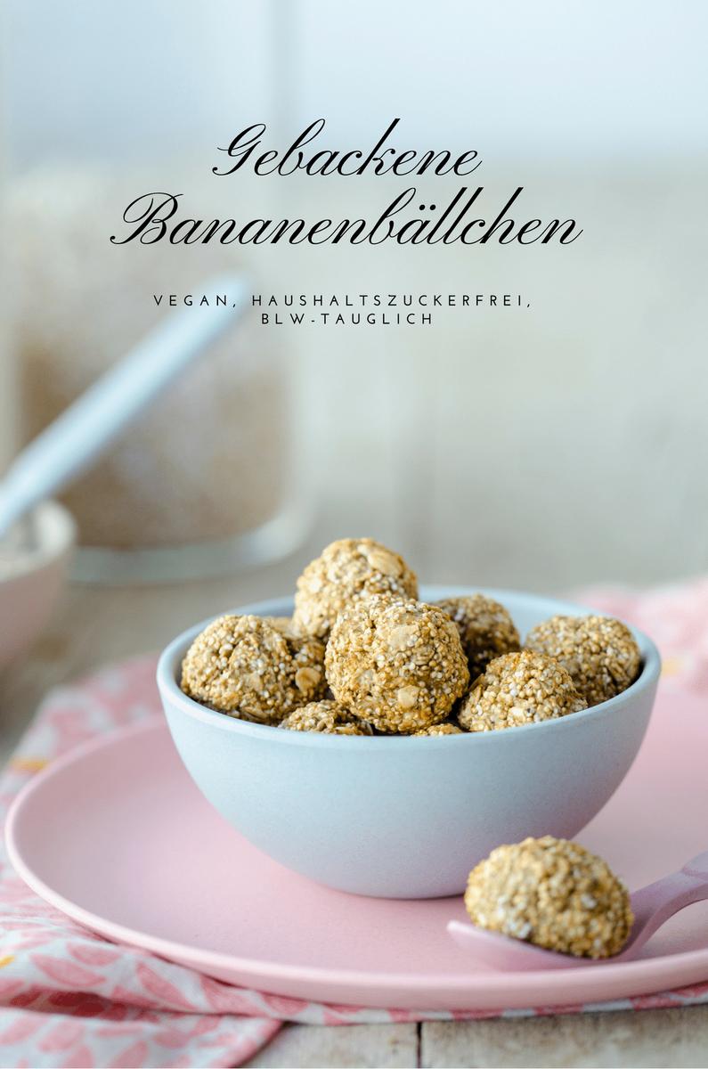Rezeptbild: Gebackene Banenbällchen