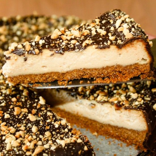 Rezeptbild: Erdnussbutterkuchen