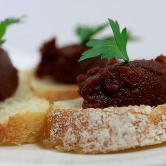 Rezeptbild: Karotten-Ingwer-Tapenade