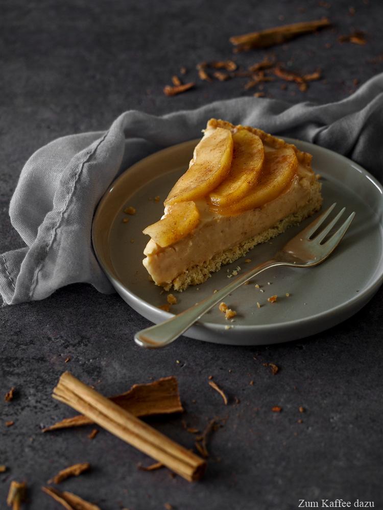 Rezeptbild: Apfeltarte mit Karamell