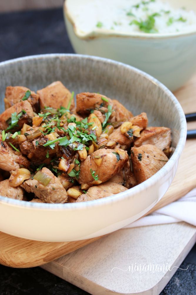 Rezeptbild: Zitronengras-Poulet mit Reis
