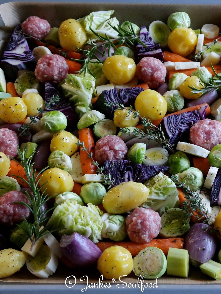 Rezeptbild: Winterliches Ofengemüse