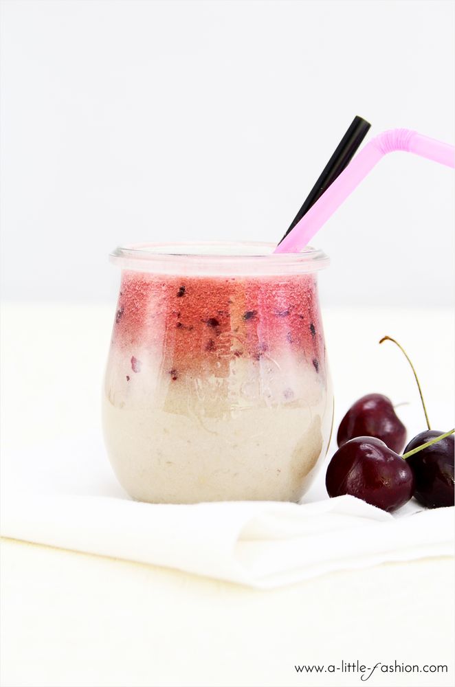 Rezeptbild: Kirsch-Bananen-Smoothie