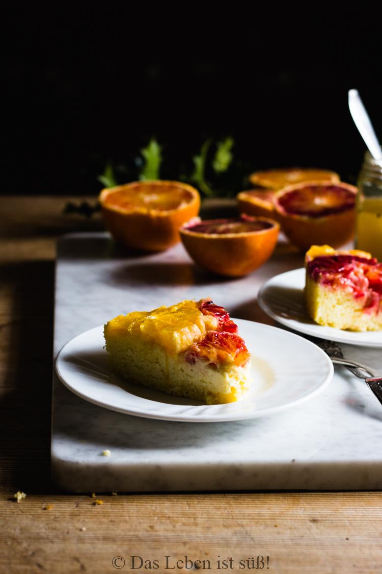 Rezeptbild: Orangen-Grieß-Kuchen