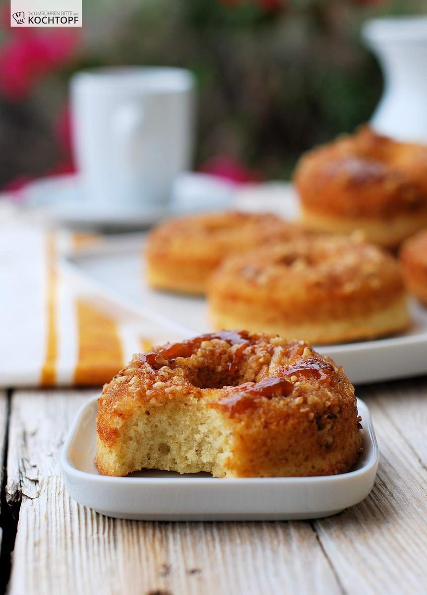 Rezeptbild: Sticky Bun Doughnuts