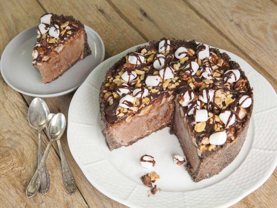 Rezeptbild: Rocky-Road-Eistorte