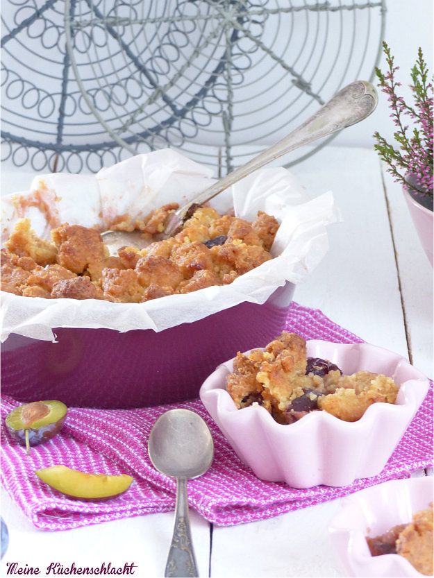 Rezeptbild: Zwetschgen Crumble
