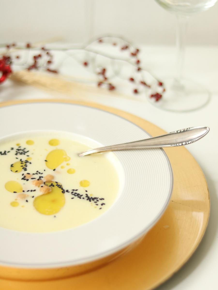 Rezeptbild: Pastinaken-Sellerie Süppchen