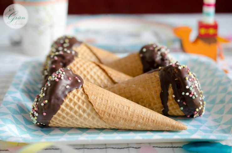 Rezeptbild: Eistütenmuffins vegan