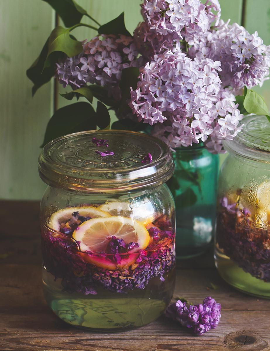 Rezeptbild: Fliedersirup - So schmeckt der Frühling