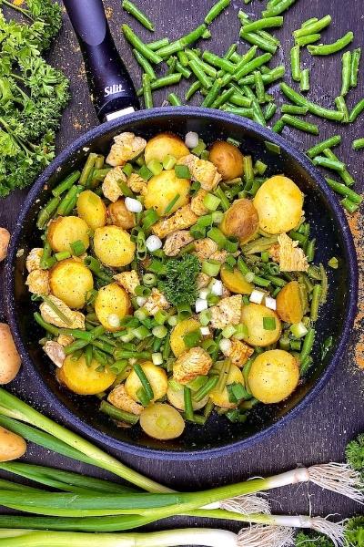 Rezeptbild: Gesunde Kartoffelpfanne