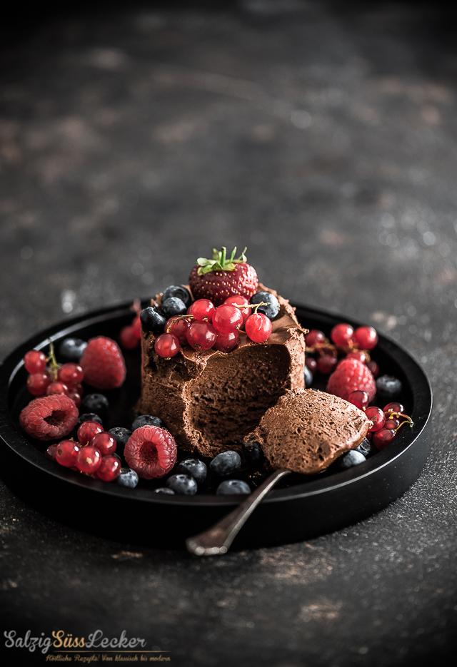 Rezeptbild: Schokoladen-Olivenöl-Mousse
