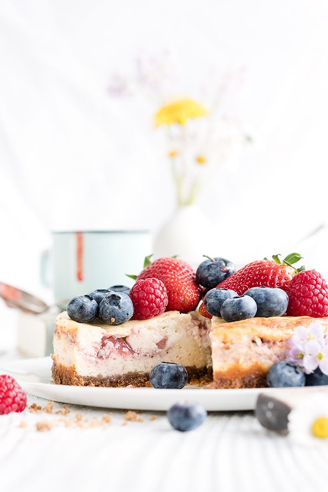 Rezeptbild: Berry-Cheesecake