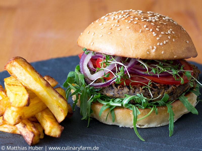 Rezeptbild: Black Bean Burger