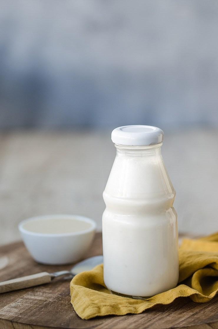 Rezeptbild: Vegane Nussmilch aus Nussmus