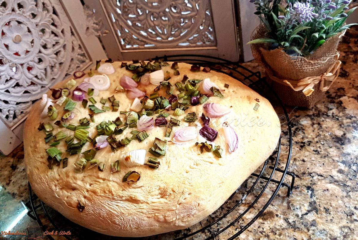 Rezeptbild: Zwiebel-Dinkelfocaccia