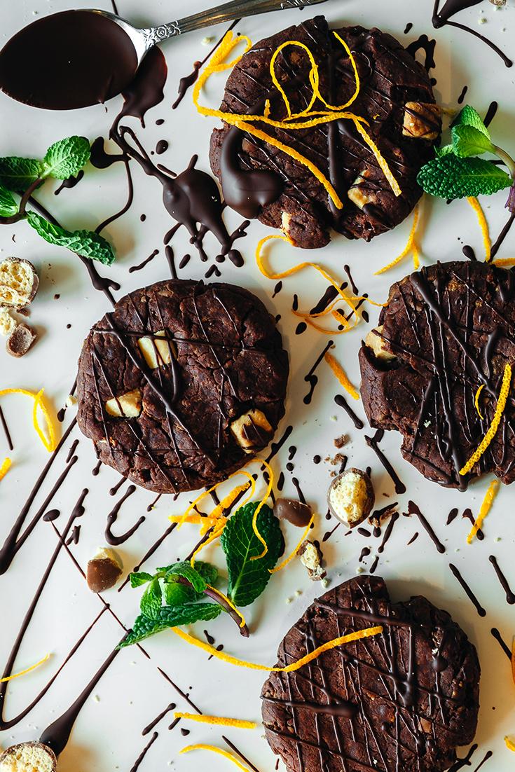 Rezeptbild: Fluffige Schokokekse