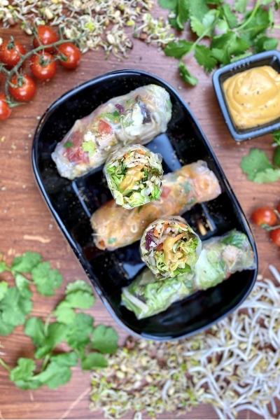 Rezeptbild: Gesunde Sommerrollen