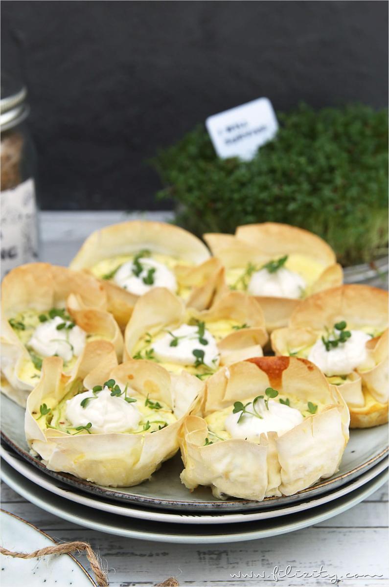 Rezeptbild: Mini-Spargel-Quiches