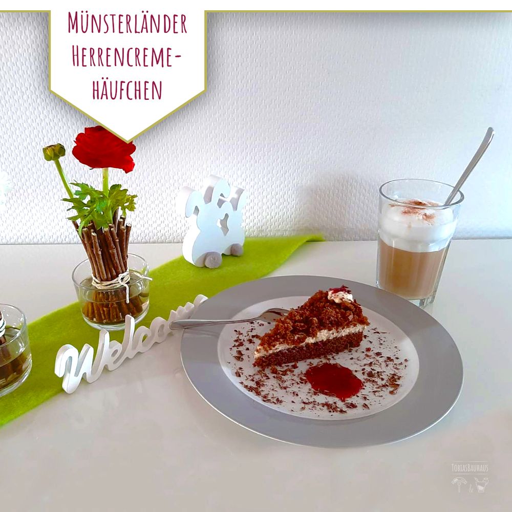 Rezeptbild: Münsterländer Herrencreme-Häufchen