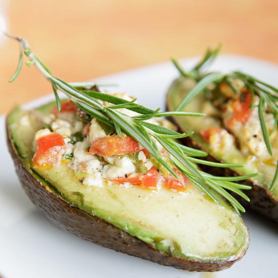 Rezeptbild: Gegrillte Avocado
