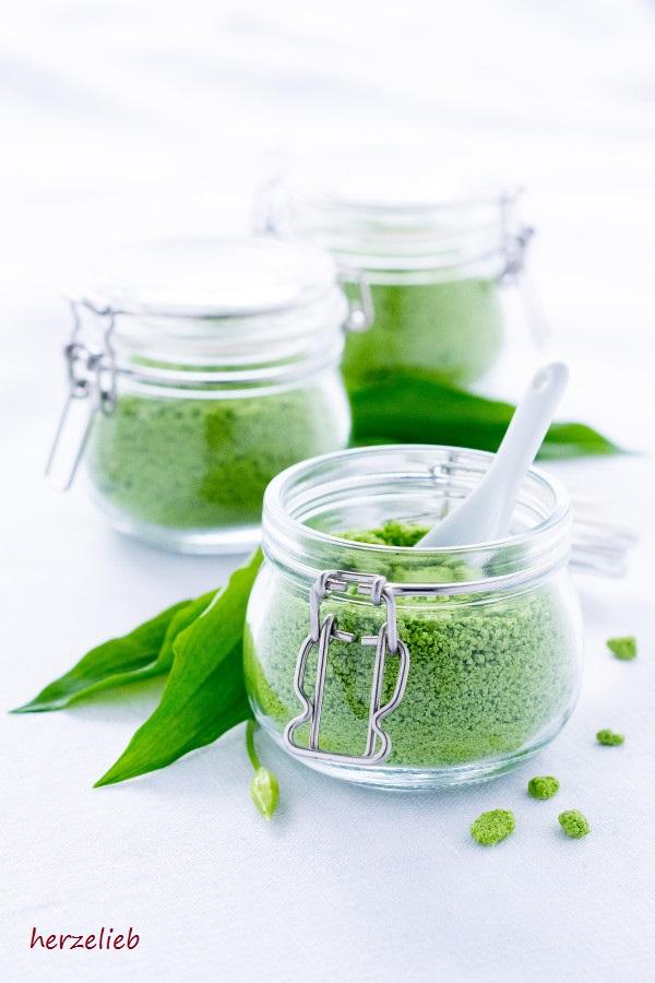 Rezeptbild: Bärlauch-Salz
