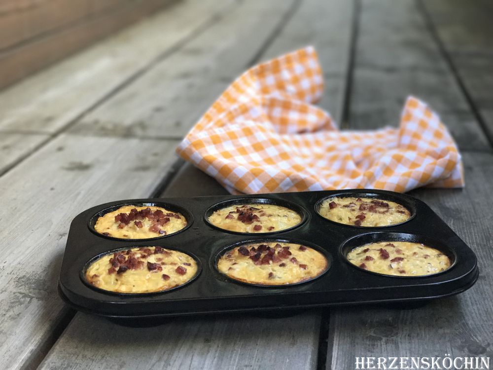 Rezeptbild: Zwiebelkuchen Muffins