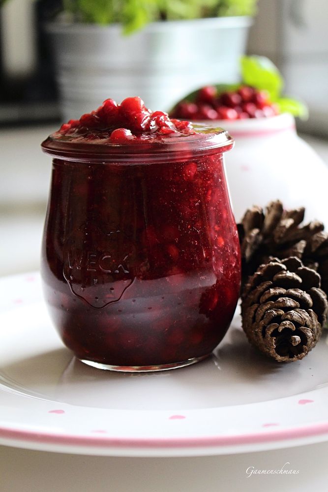 Rezeptbild: Preiselbeerkompott