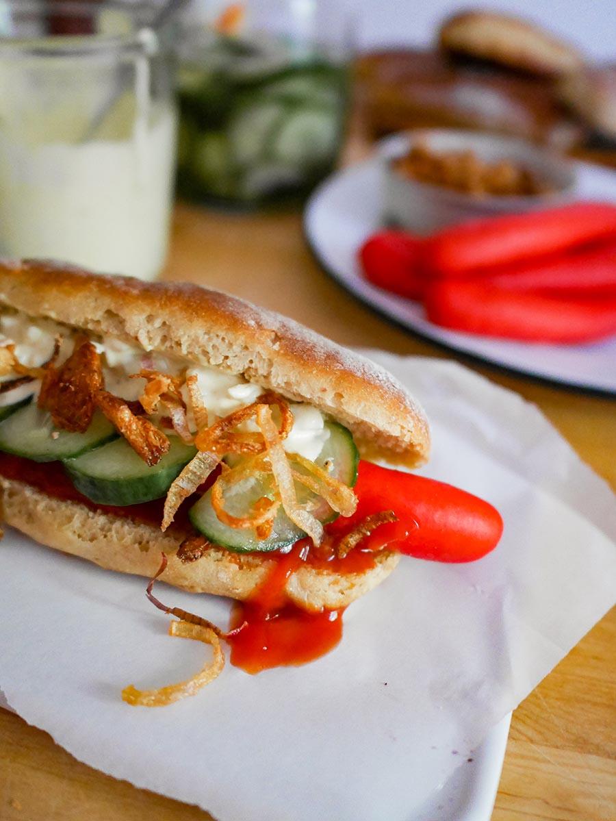 Rezeptbild: Dänischer Hotdog