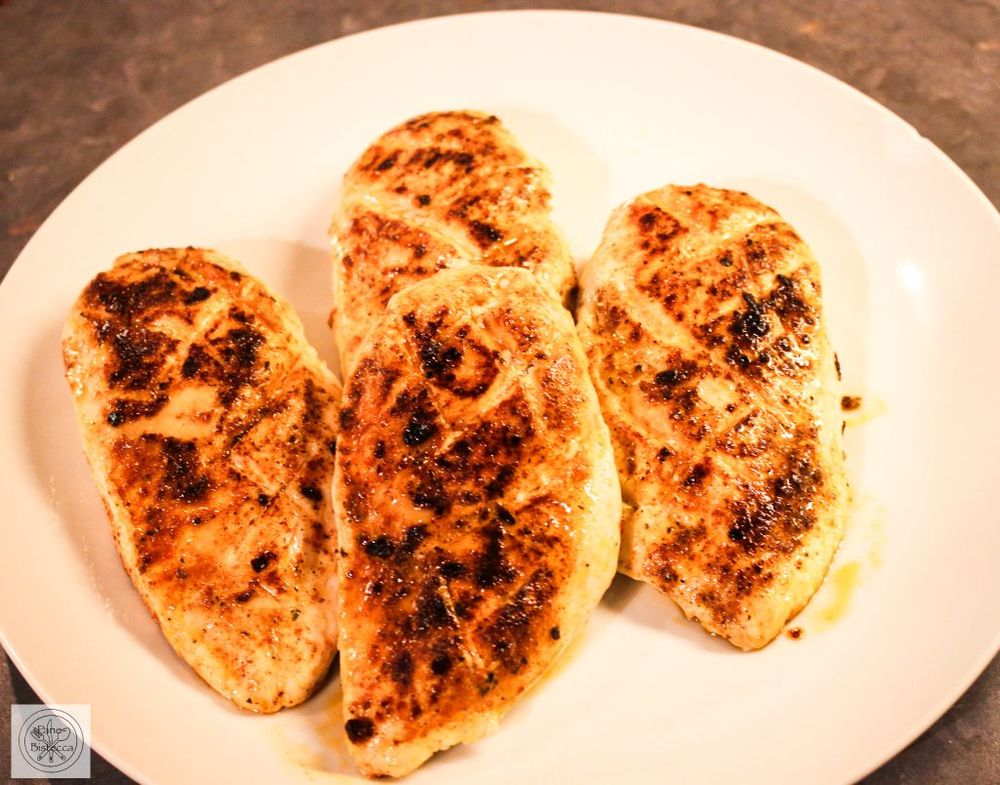 Rezeptbild: Saftige Hühnerbrust gegrillt oder gebraten