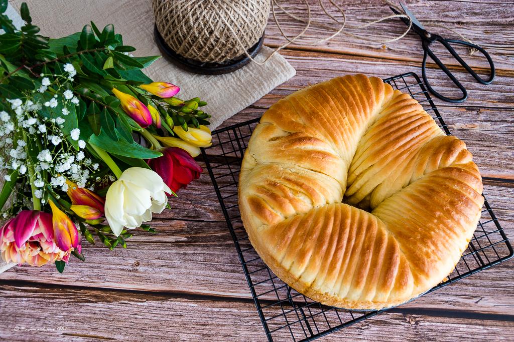 Rezeptbild: Wollknäuel Brot/Wool Roll Bread