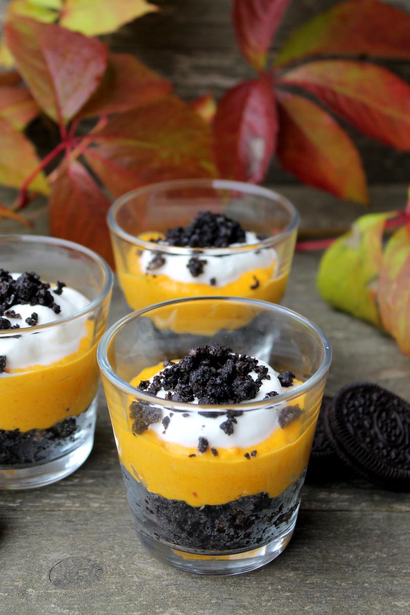 Rezeptbild: Oreo-Kürbis-Dessert