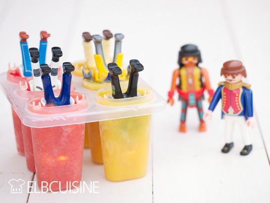 Rezeptbild: Eis, Eis Baby – lustiges Eis mit Playmobil-Männchen zum Kindergeburtstag